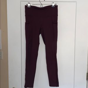 Dark Purple leggings with pocket